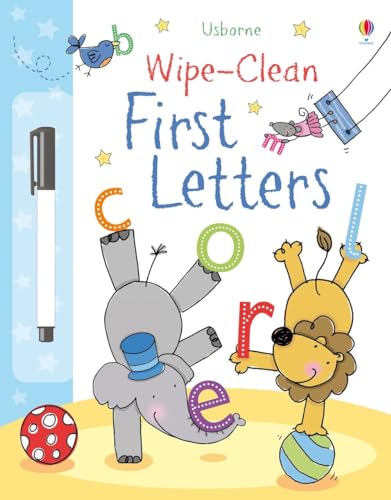 First Letters (Usborne Wipe Clean Books): 1